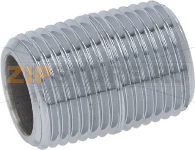 1/2 NPT Close Nipple (Chrome Plated) 