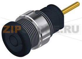 Гнездо 4 мм, черное Hirschmann SEB 2630 S1.9 BLACK 