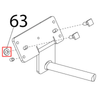 Rondella piana DIN125, D8 Sirman Palladio 350 Automec