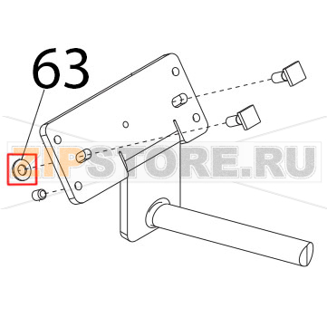 Rondella piana DIN125, D8 Sirman Palladio 350 Automec Rondella piana DIN125, D8 Sirman Palladio 350 AutomecЗапчасть на деталировке под номером: 63