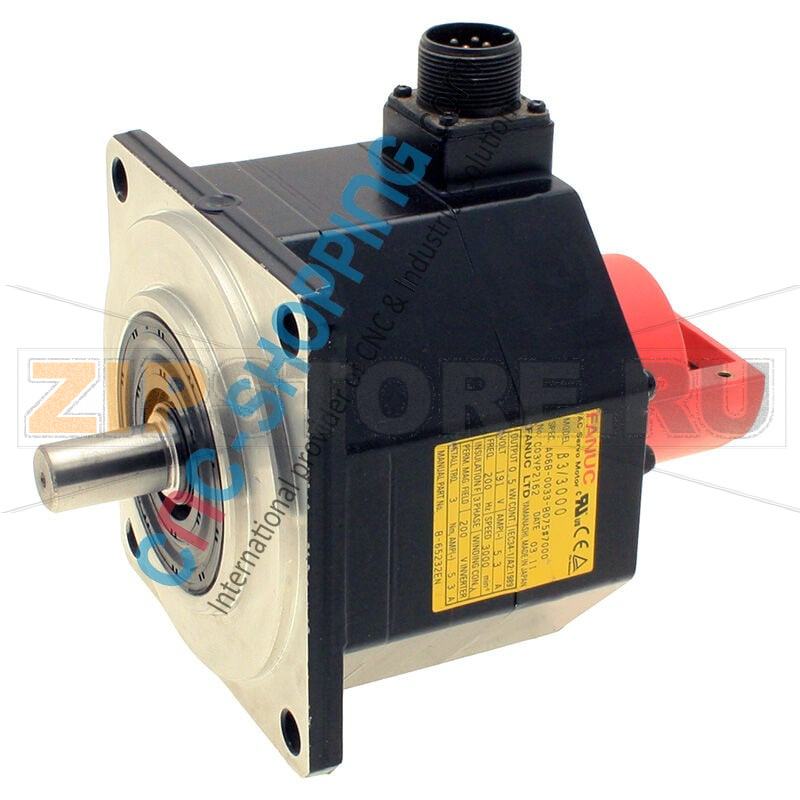 Серводвигатель с прямым валом Fanuc A06B-0033-B075#7000 