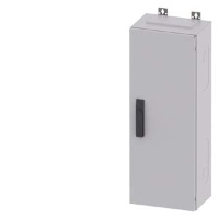 ALPHA 400, wall-mounted cabinet, IP43, Protection class 2, H: 800 mm, W: 300 mm, T: 210 mm, RAL 9016 Siemens 8GK1132-3KA12