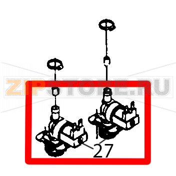 Single solenoide Fagor HMM-6/11 Single solenoide Fagor HMM-6/11Запчасть на деталировке под номером: 27Название запчасти Fagor на английском языке: Single solenoide HMM-6/11.