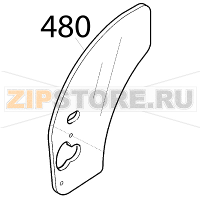 Paramano affi. scorp Sirman Topaz 195 Paramano affi. scorp Sirman Topaz 195Запчасть на деталировке под номером: 480