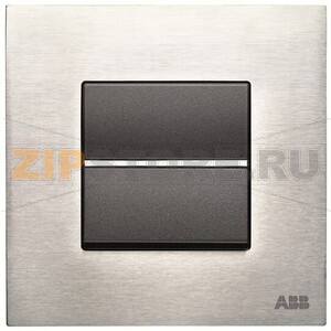 Рамка трехместная, белое стекло ABB 2CLA227300N3001 