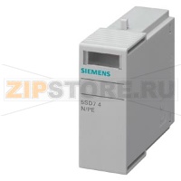 МОДУЛЬ ТИП 2 N-PE REQUIREMENT КАТЕГОРИЯ C, UC 260V 1ПОЛ. F. ОГРАНИЧИТЕЛЬ ПЕРЕНАПРЯЖЕНИЙ 5SD746..., 5SD747..., 5SD7481-0 Siemens 5SD7488-0