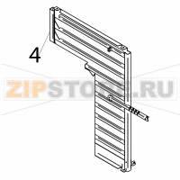 Left tray holder Fagor AE-101