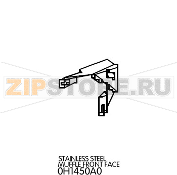 Stainless steel muffle front face Unox XVC 704 Stainless steel muffle front face Unox XVC 704Запчасть на деталировке под номером: 7Название запчасти на английском языке: Stainless steel muffle front face Unox XVC 704