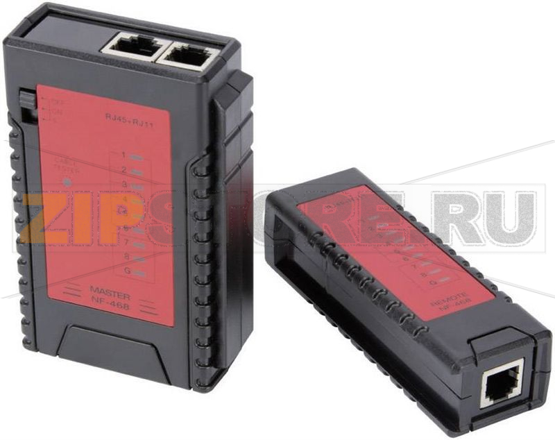 Тестер локальной сети для RJ45, RJ12, RJ11 Velleman VTLAN6 