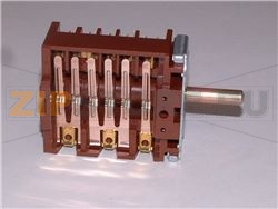 Cam switch 0 - 3, 5-pole 