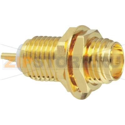 Разъем SMA, 50 Ом, 1 шт Amphenol SMA6351B1-3GT50G-50 