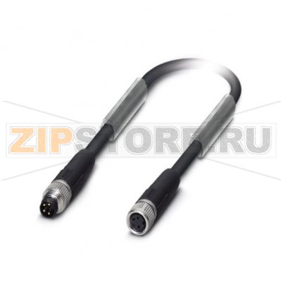 Системный кабель шины Phoenix Contact SAC-4P-M 8MS/ 0,3-950/M 8FS INTERBUS, 4-полюсн., PUR без галогенов, черный RAL 9005, экранирован., Штекеры прямое M8, к Гнездо прямое M8, Длина кабеля: 0,3 м.Минимальный заказ: 1 шт.Упаковка: 1 шт.
