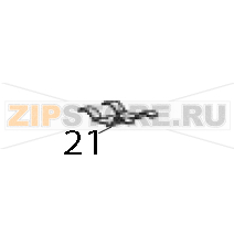 Media sensor fixing plate, MOQ 5 pcs TSC TDP-324W Media sensor fixing plate, MOQ 5 pcs TSC TDP-324WЗапчасть на деталировке под номером: 21
