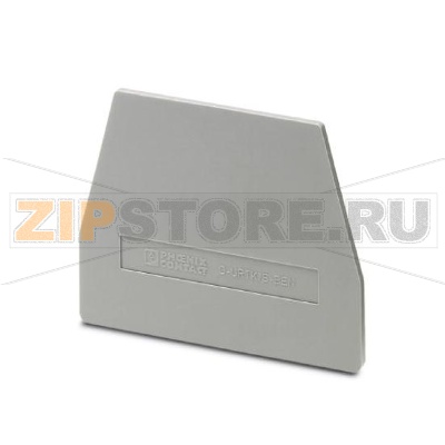 Концевая крышка Phoenix Contact D-URTK/S-BEN Длина: 61 мм, Ширина: 2,2 мм, Цвет: cерый.Минимальный заказ: 50 шт.Упаковка: 50 шт.