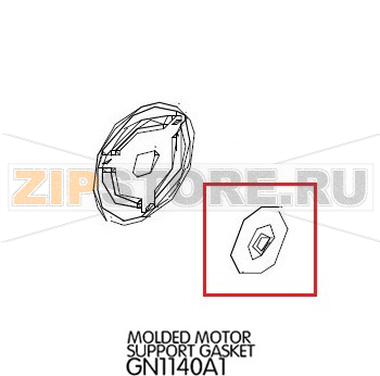 Molded motor support gasket Unox XVC 705 Molded motor support gasket Unox XVC 705Запчасть на деталировке под номером: 32Название запчасти на английском языке: Molded motor support gasket Unox XVC 705