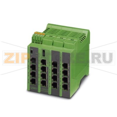 Устанавливаемый на монтажную рейку концентратор Ethernet с шестнадцатью портами RJ45 Phoenix Contact FL HUB 16TX-ZF поддерживает сети Ethernet со скоростью передачи данных 10 и 100 Мбит/с.Минимальный заказ: 1 шт.Упаковка: 1 шт.