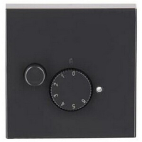 Накладка с поворотной ручкой для термостата, антрацитовая ABB 2TKA00000267