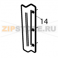 Front filter guide Fagor AD-90