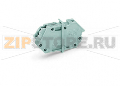 Проходные клеммы; 4 mm; Шаг контактов 7 мм; 1-пол.; CAGE CLAMP®; 4,00 mm; серые Wago 826-159 Проходные клеммные блоки с зажимом CAGE CLAMP® с обеих сторон, приводимым в действие при помощи отверткиПростой монтаж без использования дополнительных инструментовОбеспечивают прямой заземляющий контакт с корпусом/панельюДиагностические отводы с обеих сторон...