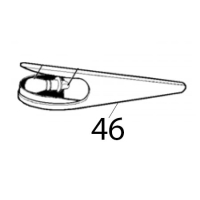 Lighted top cover (upper) Ugolini MT 3