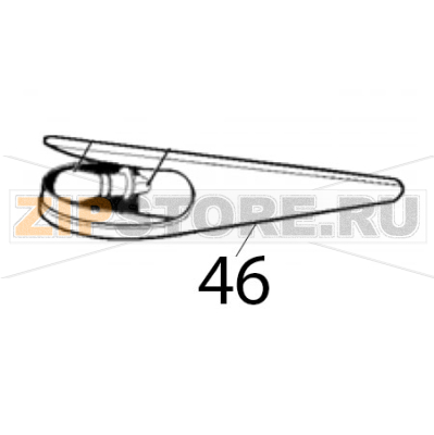 Lighted top cover (upper) Ugolini MT 3 Lighted top cover (upper) Ugolini MT 3Запчасть на деталировке под номером: 46