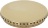 BURNER CAP PRINTED BRASS POLISHED