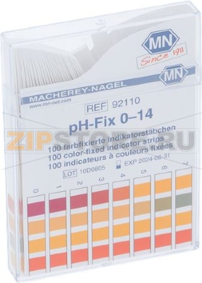 TEST STRIPS pH 0-14 PACK. 100 PCS 