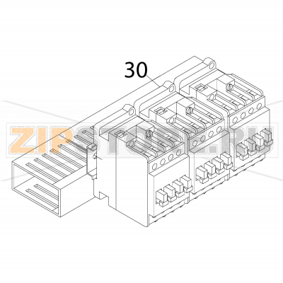 Contact. sirius 3R 230V.50-60 Fagor AD-90 Contact. sirius 3R 230V.50-60 Fagor AD-90Запчасть на деталировке под номером: 30Название запчасти Fagor на английском языке: Contact. sirius 3R 230V.50-60 AD-90.