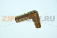 Hose nipple, elbow  10x1/8