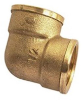 ELBOW FITTING FF 1/4 - 10Pcs