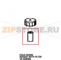 Hold down weight with filter Unox XVC 305E