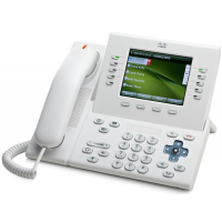 IP-телефон 48 В/DC, 2xGE (PoE), 5 линий, SIP, 640х480 пкс, 2xUSB Cisco CP-8961-WL-K9