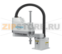 Робот, нагрузка: 10 кг, радиус действия: 500 мм, ход по вертикали: 200 мм, кабель: 3 м, повторяемость: ±0.02 мм, время цикла: 0.46 с Inovance IRS111-10-50Z20TS3-INT