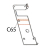 Panel bracket Godex EZ-2250i