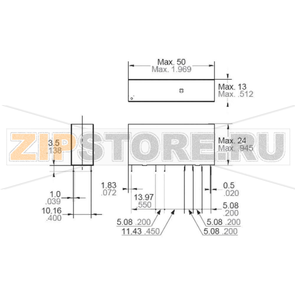 Реле электромагнитное 12 В/DC, 6 А, 1 шт Panasonic SFS4L12 