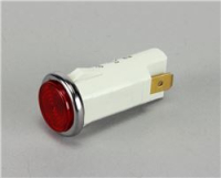 INDICATORE LUMINOSO, ROSSO, 250 V