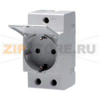 Розетка щитовая с защитной крышкой, M1175-C ABB 2CSM211000R0721