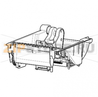 Печатающий механизм Zebra ZD620 Direct Thermal (203dpi) Печатающий механизм Zebra ZD620 Direct Thermal (203dpi)Запчасть на сборочном чертеже под номером: 9Название запчасти Zebra на английском языке: Print Mechanism 203dpi