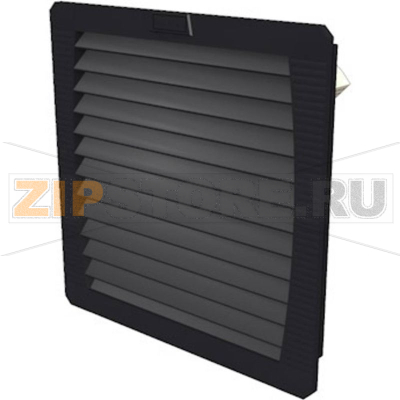 Решетка вентиляционная с фильтром 252x252x103 мм Weidmüller FF 42 55/230V BK 