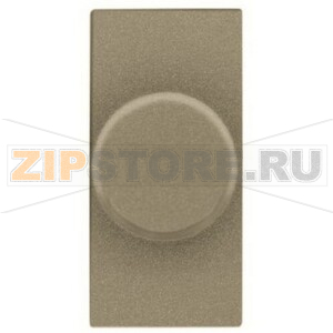 Механизм электронного поворотного светорегулятора 500 Вт, шампань ABB 3818.40 