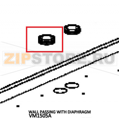 Wall passing with diaphragm Unox XVC 505E Wall passing with diaphragm Unox XVC 505EЗапчасть на деталировке под номером: 97Название запчасти на английском языке: Wall passing with diaphragm Unox XVC 505E