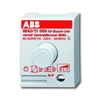 Накладка поворотного светорегулятора 6543/11-500 ABB 2CKA006590A0183