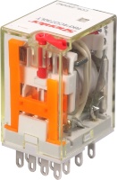 Реле промежуточное 6 A, 12 В/AC, 4CO Shenler RKF4CO512LT
