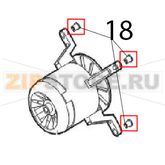 Bushing Angelo Po FM611E1 Bushing Angelo Po FM611E1Запчасть на деталировке под номером: 18