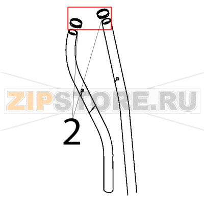 Clamp Ø: 13-20 Silanos E1000 Clamp Ø: 13-20 Silanos E1000Запчасть на деталировке под номером: 2