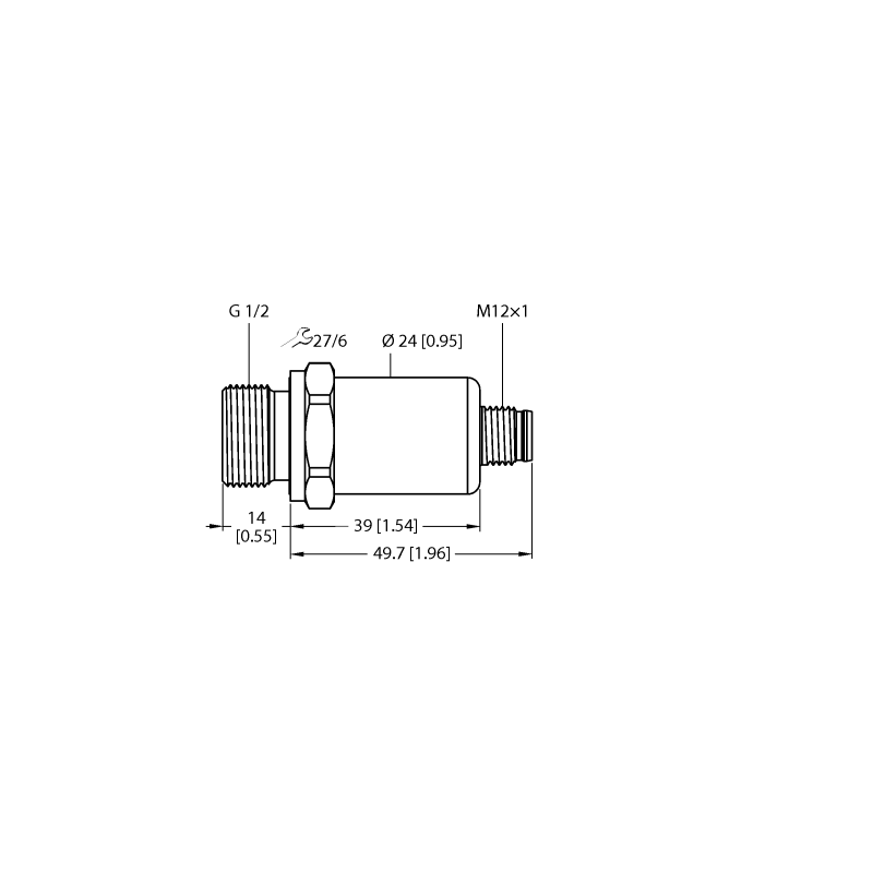 Датчик давления Turck PT6R-2030-I2-H1143 