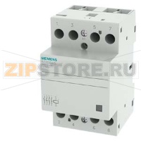 INSTA КОНТАКТОР С 4 NO CONTACTS CONTACT FOR AC 230, 400V 40A ACTIVATION AC230V DC220V Siemens 5TT5040-0