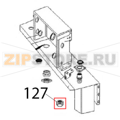 Lock nut 3/4&quot; Angelo Po FC241G Lock nut 3/4" Angelo Po FC241GЗапчасть на деталировке под номером: 127