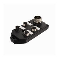 Коробка распределительная, пассивная, M12x1 Turck TB-4M12-4-CS12T