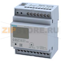 СЧЕТЧИК ЭНЕРГИИ С LCD-ДИСПЛЕЕМ, 3-ФАЗНЫЙ,CT/5A, 2XS0,2 TARIFFS, TRANSFORMER CONNECTION CALIBRATED E.G. BY MID COMMUNICATION CAPABLE Siemens 7KT1542